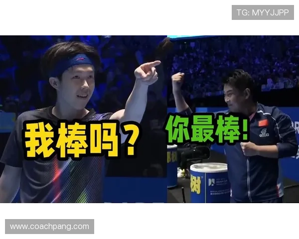 王楚钦主动合影张本后退王皓冷脸